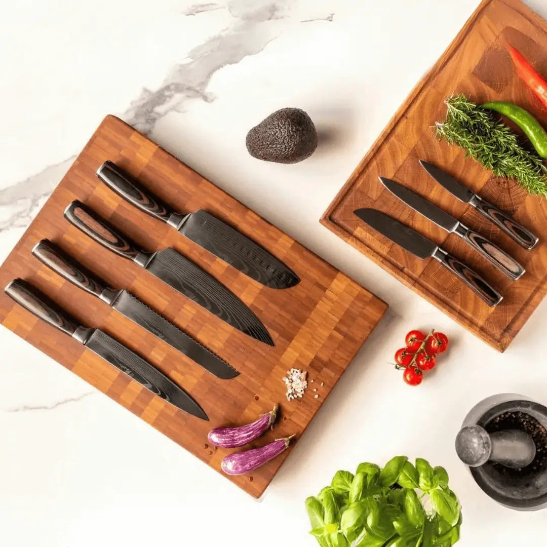 Woodsman Series Master Chef Knife Set