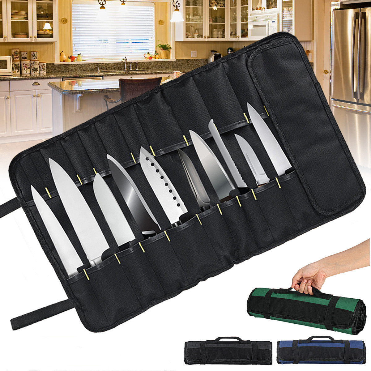 Portable Chef Knife Storage Bag