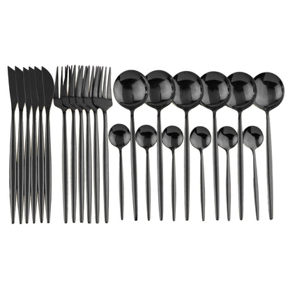 24 Piece Chic Cutlery Set