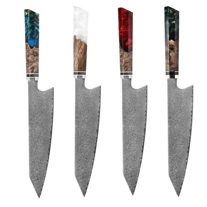 Wilderness Series Damascus Steel Kiritsuke Knife