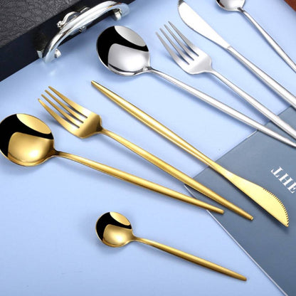 24 Piece Chic Cutlery Set