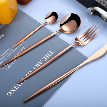 24 Piece Chic Cutlery Set