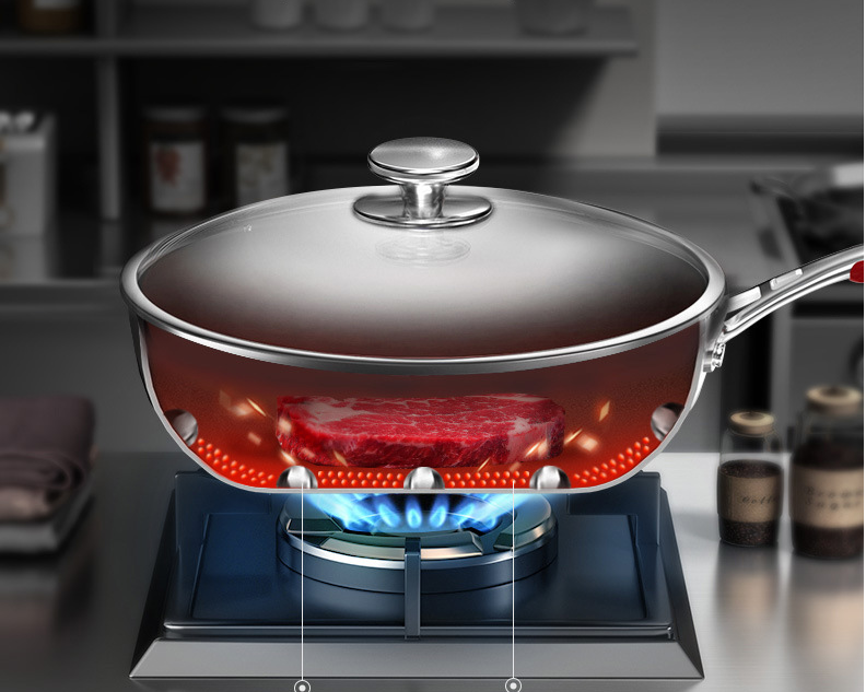 Hybrid HoneyComb Wok (28cm)