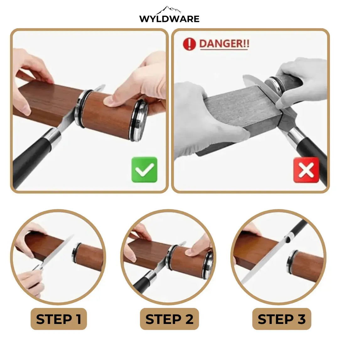 Rollex™ Precision Knife Sharpener